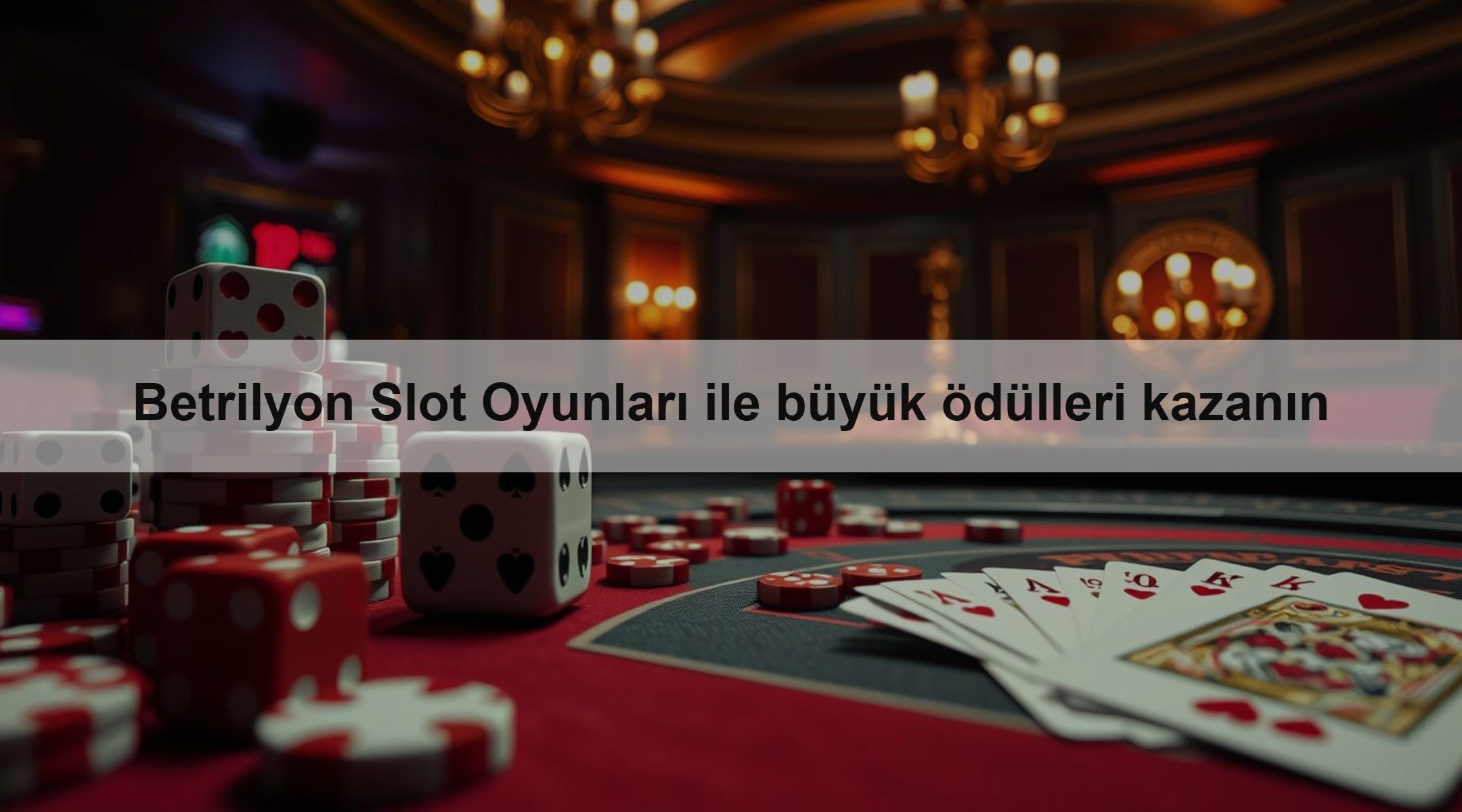 Betrilyon Slot Oyunları ile büyük ödülleri kazanın